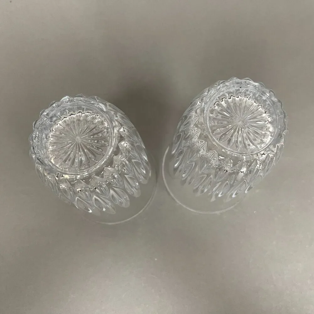 Unmarked clear glass